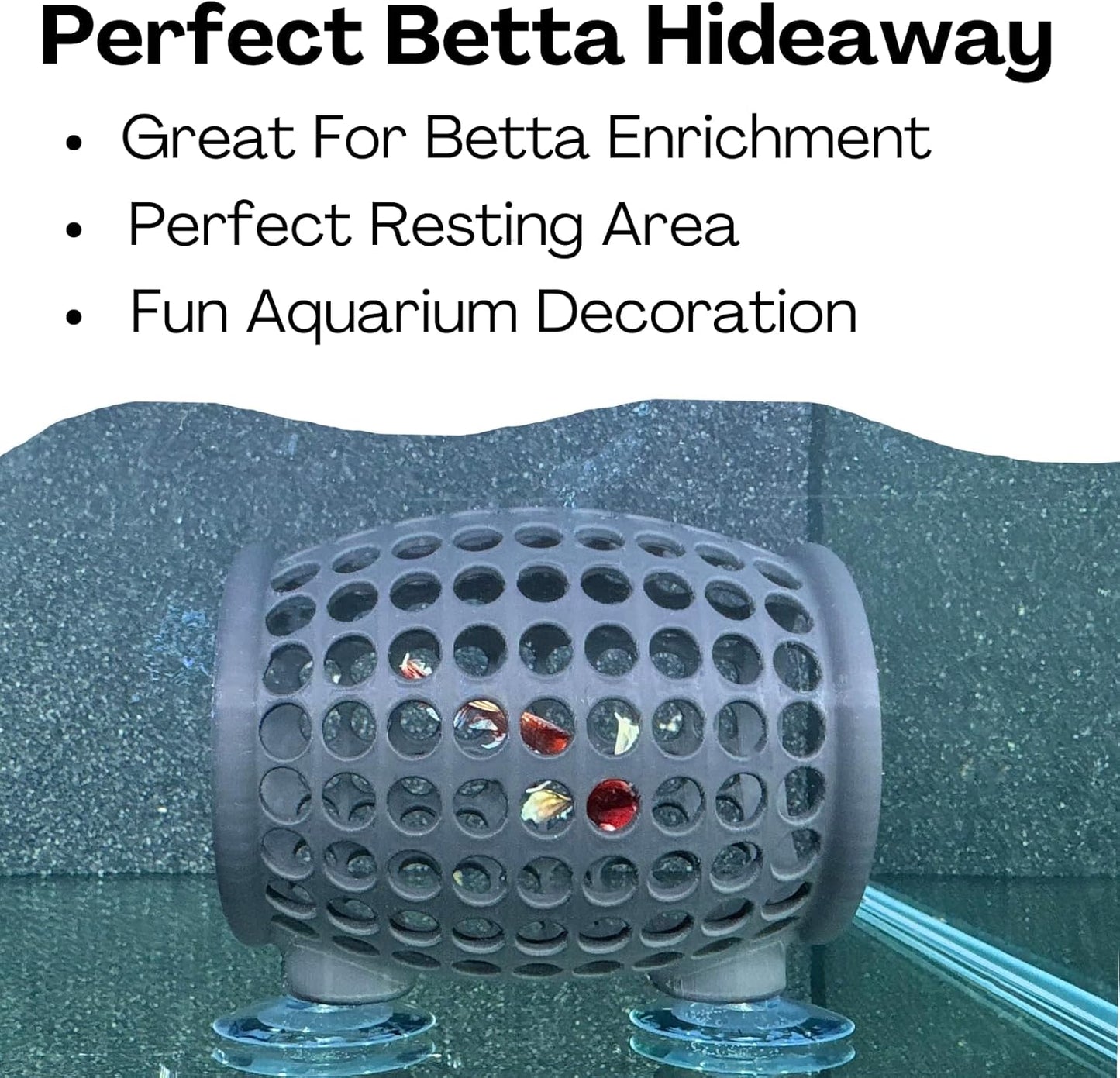 Betta Hideout Hammock Wall Cave