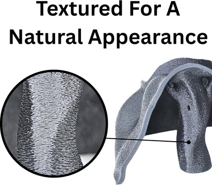 Aquarium fish underground tree cave with textured material for a natural appearance. 