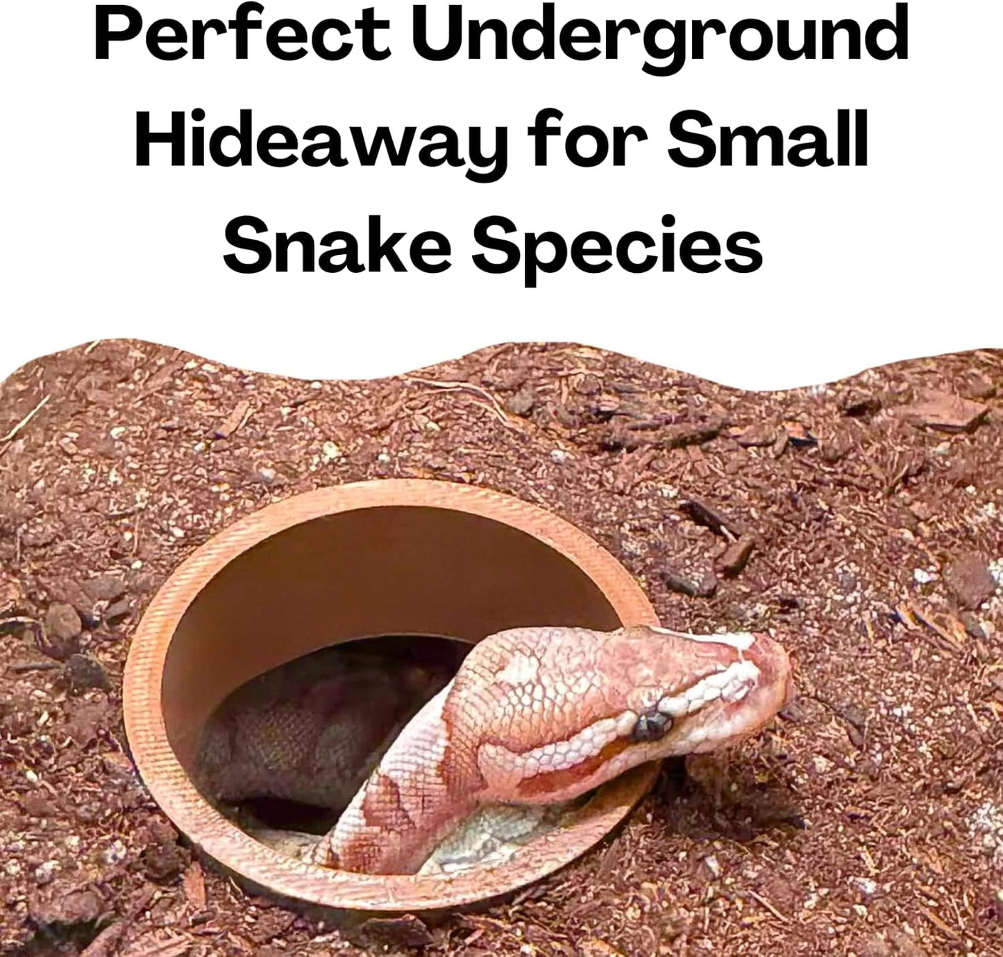Reptile Underground Hiding Cave | Reptile Accessories Hides